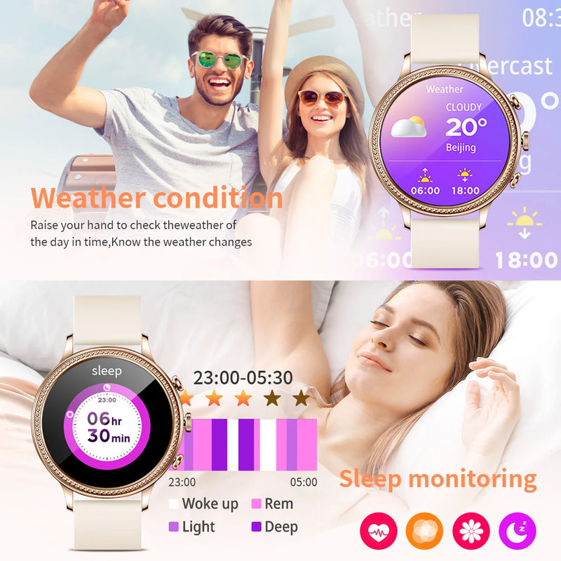 Last Day Of Sale! 60% OFF! | LIGE™️ 360 SmartLady Smart Watch For Women