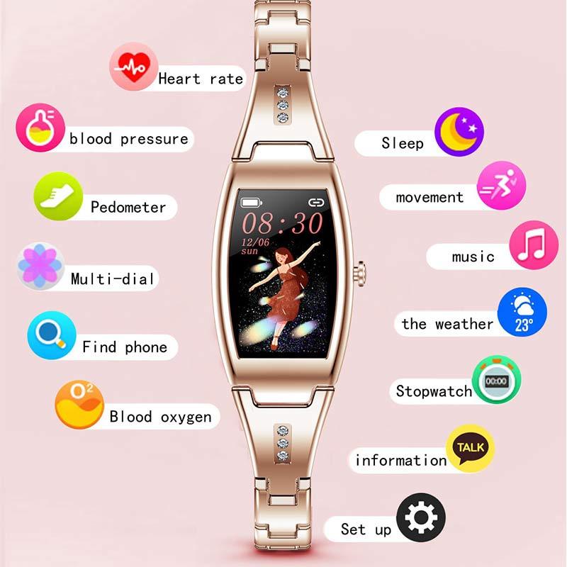 MK26 Women's Smart Watch & Heart Rate Monitor - ClickerMans