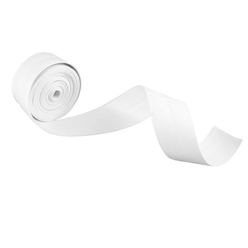 3.2mx3.8m Bathroom Shower Sink Bath Sealing Strip Tape White PVC Self adhesive Waterproof Wall sticker for Bathroom Kitchen - ClickerMans