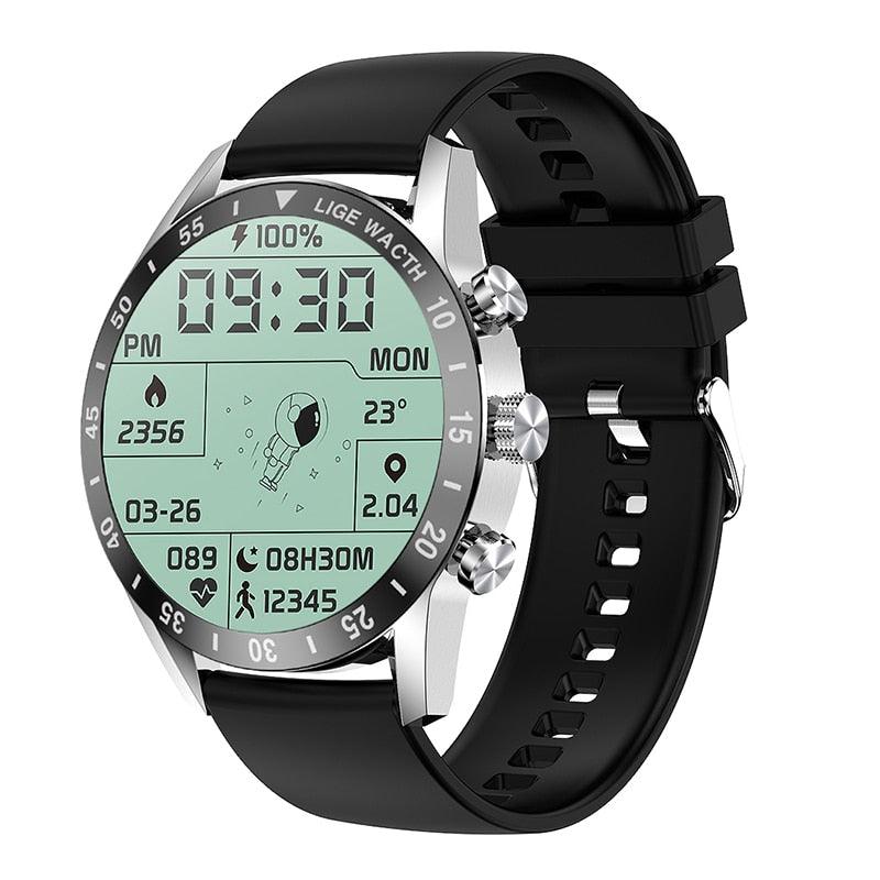 [NEW] LIGE Men's Business Smart Watch With Bluetooth Calling - ClickerMans