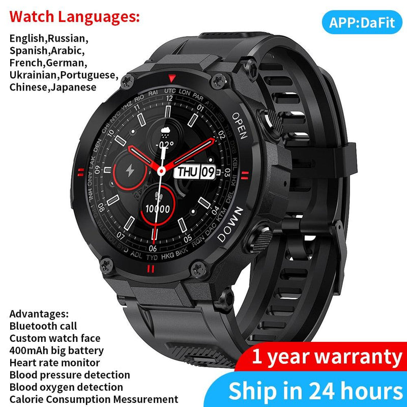 K22 Smart Watch With Bluetooth Calling - ClickerMans