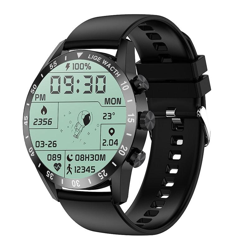 [NEW] LIGE Men's Business Smart Watch With Bluetooth Calling - ClickerMans