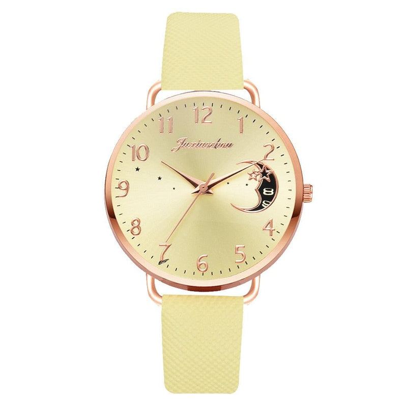 Women's Moon Watch Set With Bracelet - ClickerMans