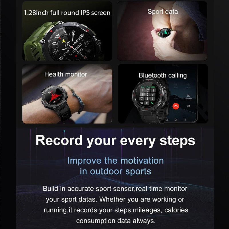 K22 Smart Watch With Bluetooth Calling - ClickerMans