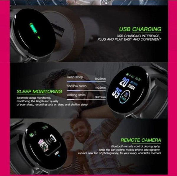 D18 SMART WATCH - ClickerMans