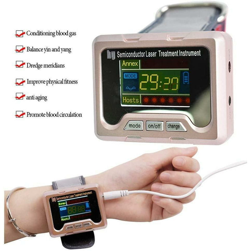 Hypertension Laser Therapy Watch - ClickerMans